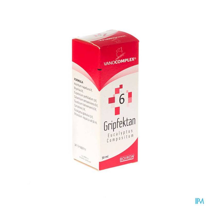 VANOCOMPLEX N 6 GRIPFEKTAN GUTT 50ML UNDA
