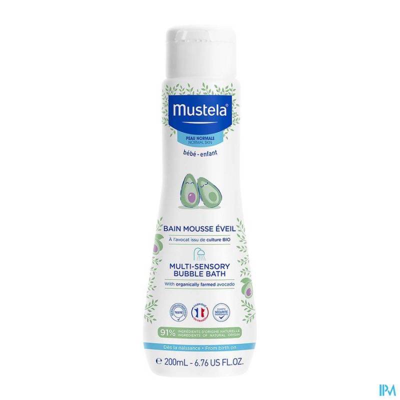 MUSTELA PN BAIN MOUSSE EVEIL NF 200ML