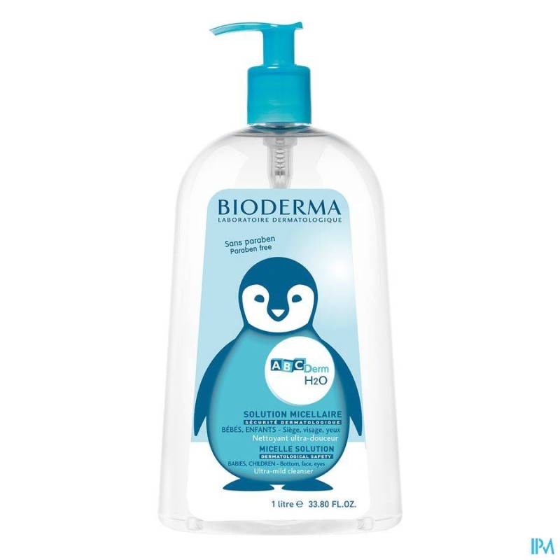 BIODERMA ABC DERM H2O NETT S/RINCAGE ENFANT 1L