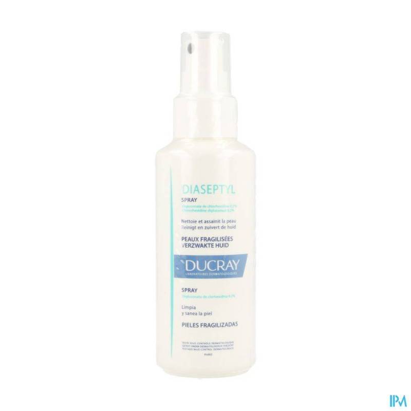 Ducray Diaseptyl Ontsmettende Spray Verzwakte Huid 125ml