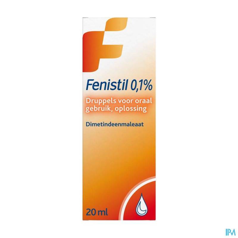 Fenistil 0,1% Drinkbare Oplossing 1mg/ml Druppels 20ml