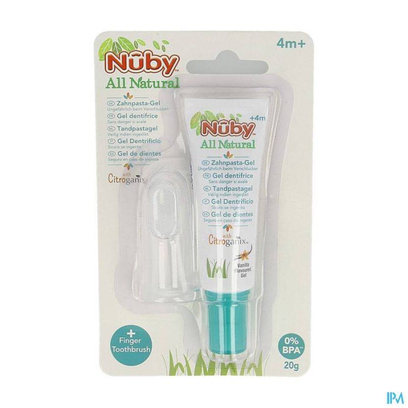 Nuby Citroganix Tand & Tandvleesgel Vinger 20g