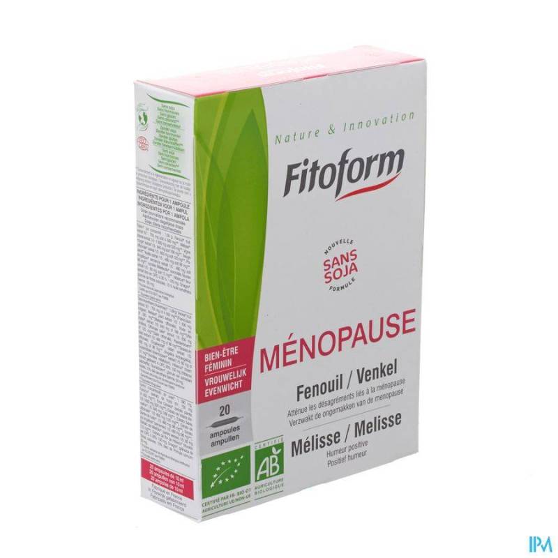 MENOPAUSE BIO AMP 20X10ML HOLISTICA