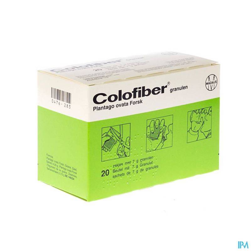 COLOFIBER SACH. GRAN. 20 X 7 GR