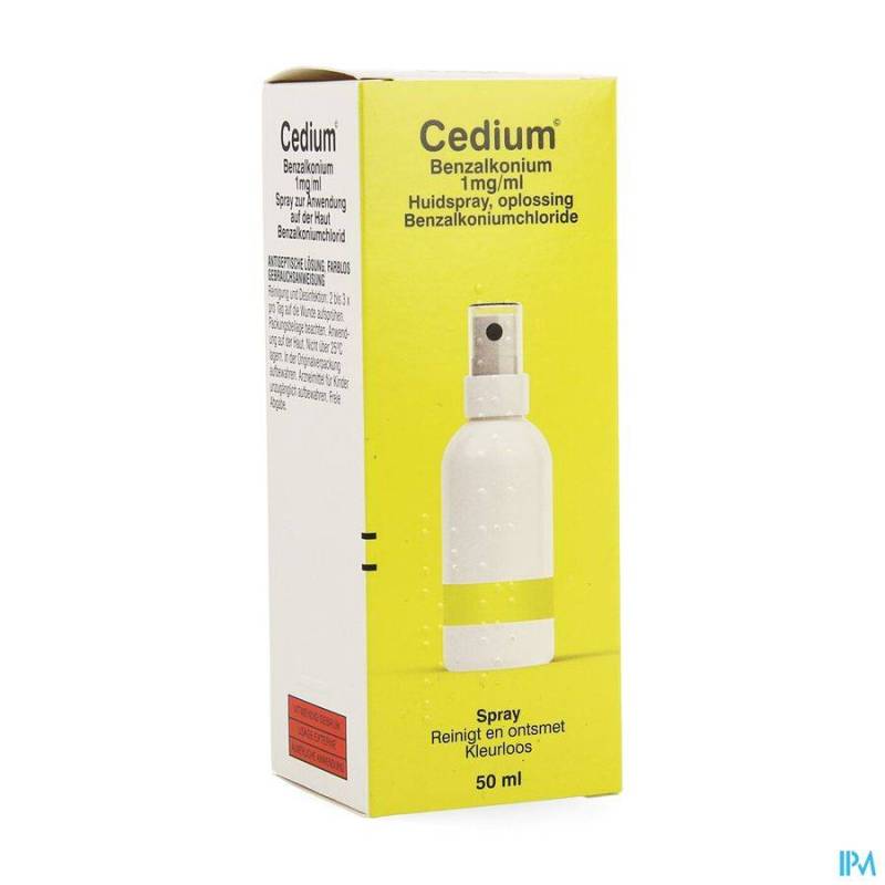 Cedium Benzalkonium Spray | 50ml