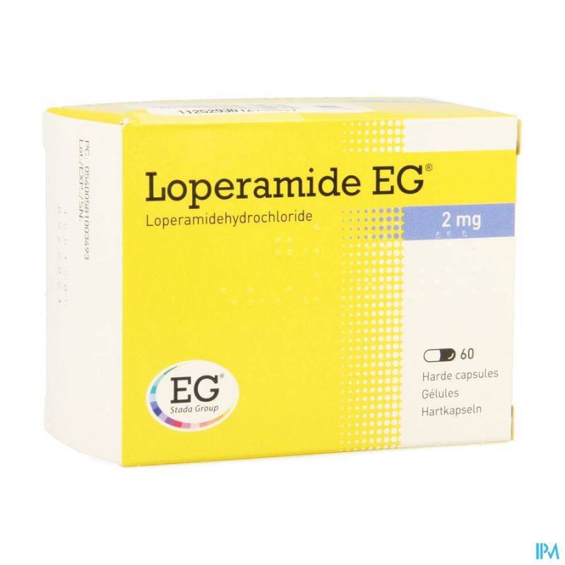 LOPERAMIDE EG CAPS 60X2MG  - Generisch