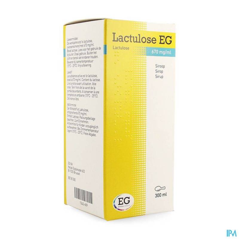 LACTULOSE EG SIROP 300ML  - Generisch
