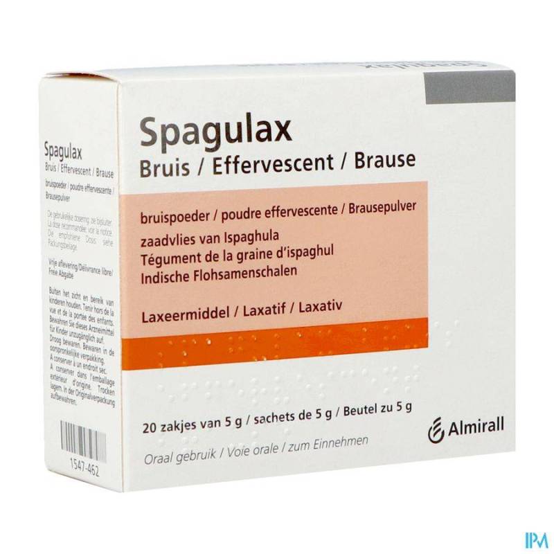 Spagulax Efferv Sach 20 X 5g