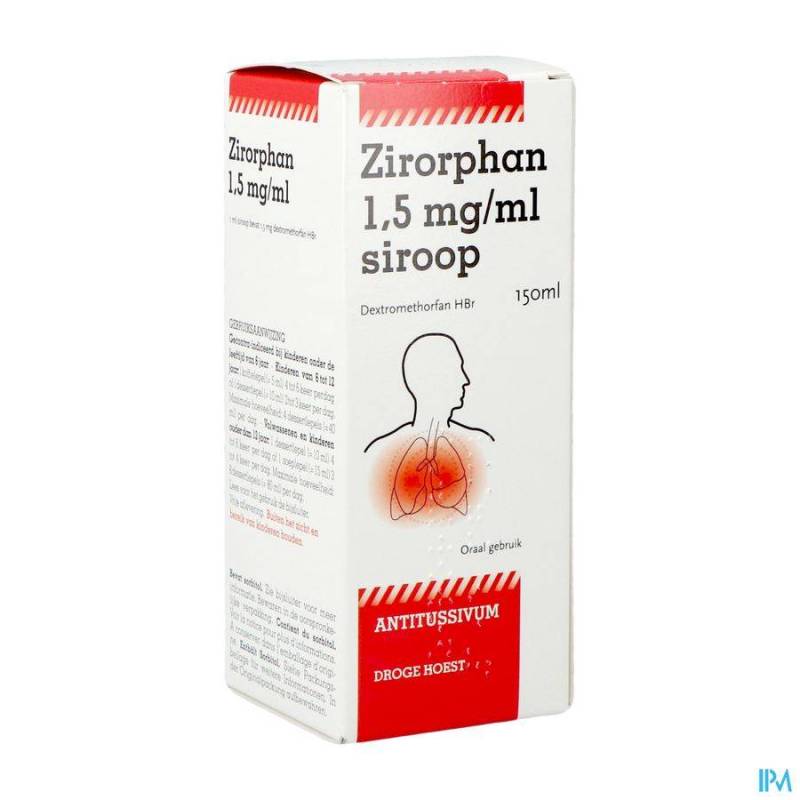 ZIRORPHAN 7,5 MG/5 ML SIR 150 ML