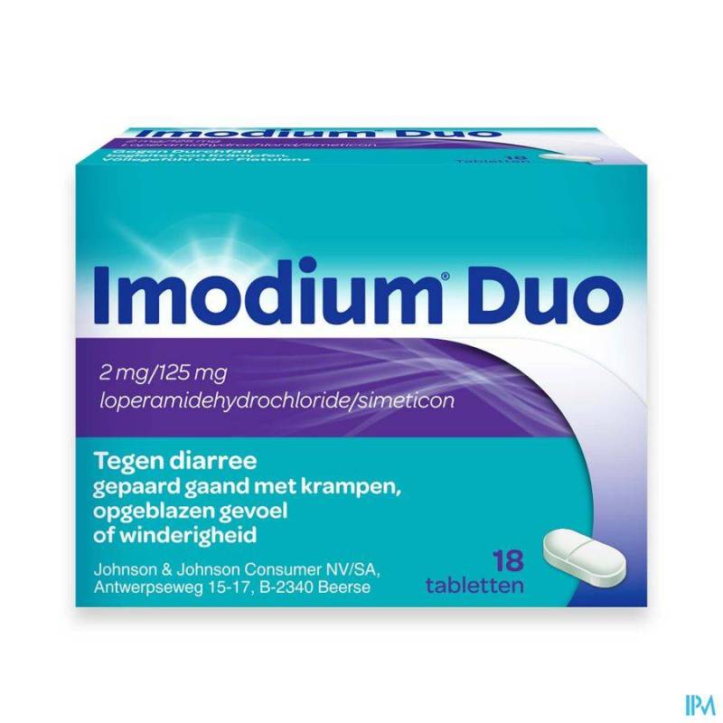 Imodium Duo 18 Tabletten