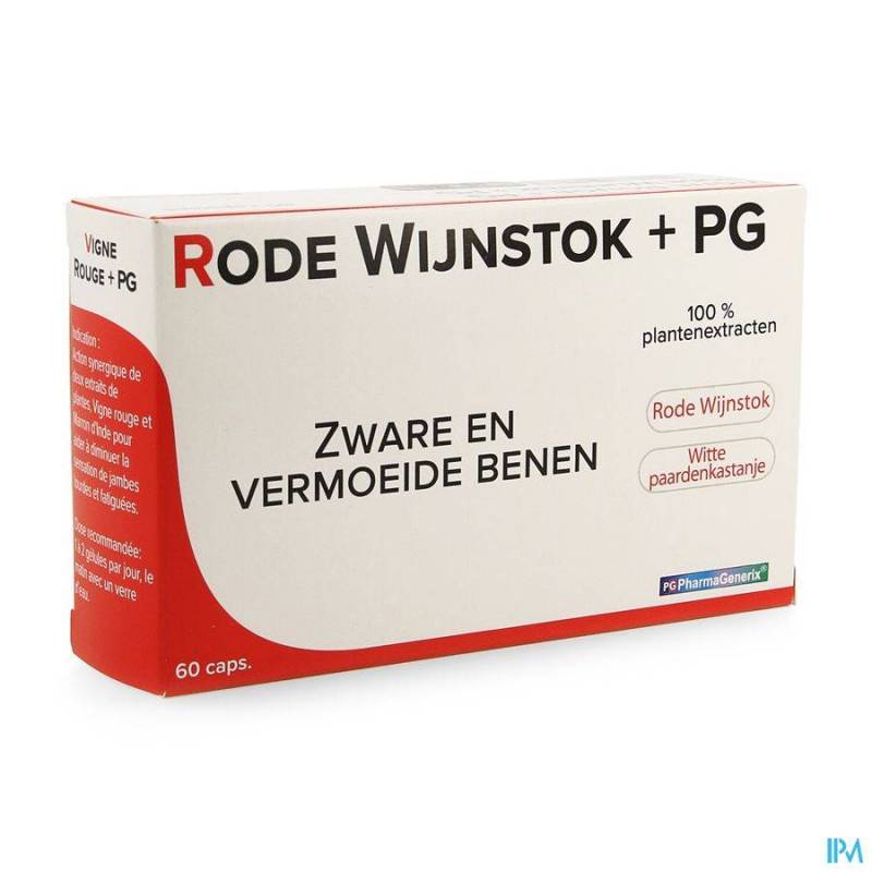 VIGNE ROUGE+ PG PHARMAGENERIX BLISTER CAPS 60