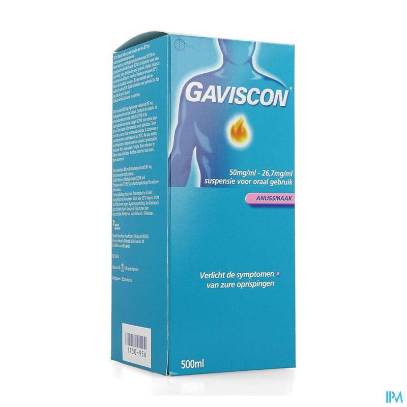 GAVISCON ANIJS - ANIS SUSP BUV 500ML