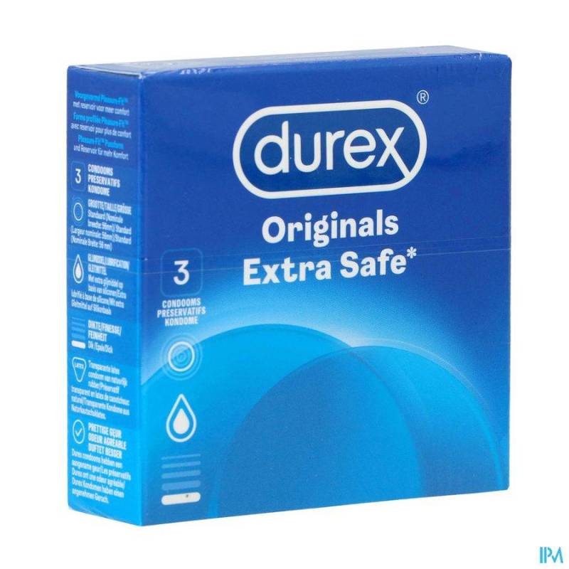 DUREX EXTRA SAFE CONDOMS 3