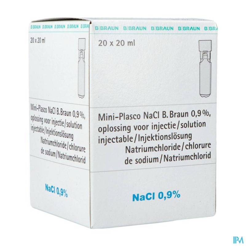 MINI PLASCO NACL 0,9 % AMP20X20ML