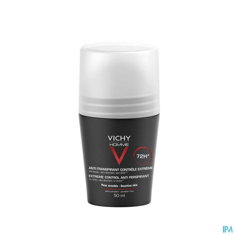 Vichy Homme Deodorant Roller 72 Uur 50ml