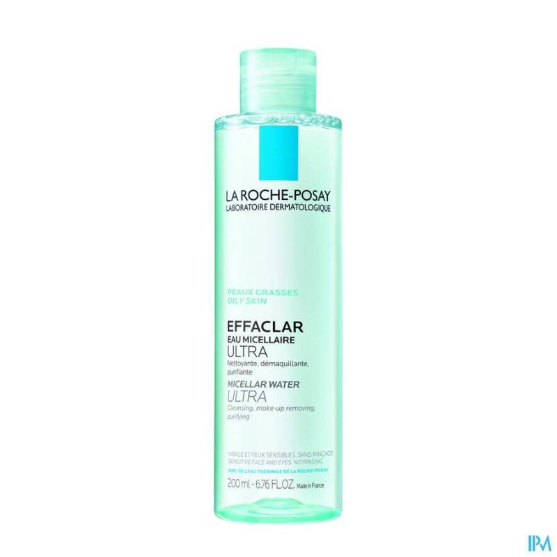 La Roche Posay Effaclar Micellair Water Ultra Vette Huid 200ml