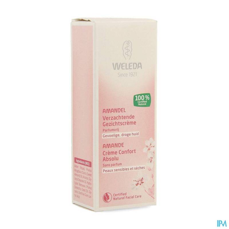 Weleda Amandel Gezichtscreme Verzachtend Tube 30ml