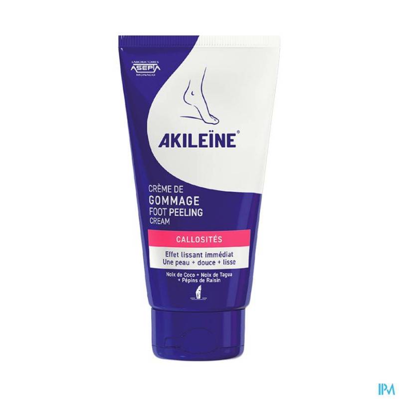 AKILEINE BLEUE CREME GOMMAGE PIEDS TBE 75ML 102050