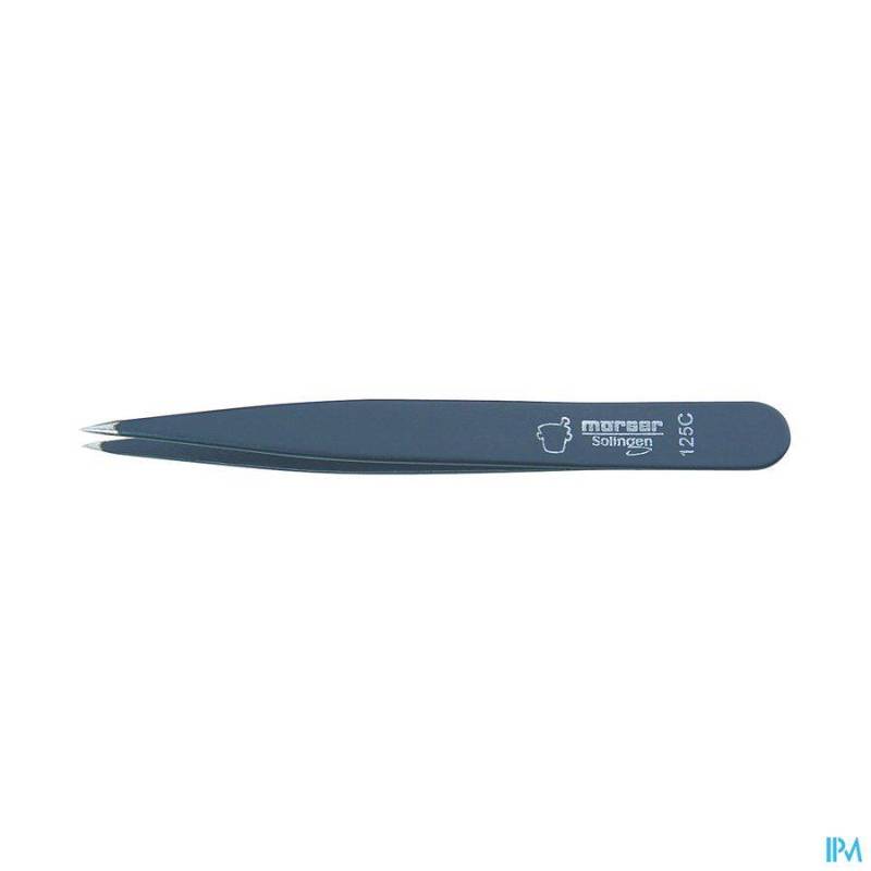 MORSER PINCE EPILER POINTU NOIR 125C