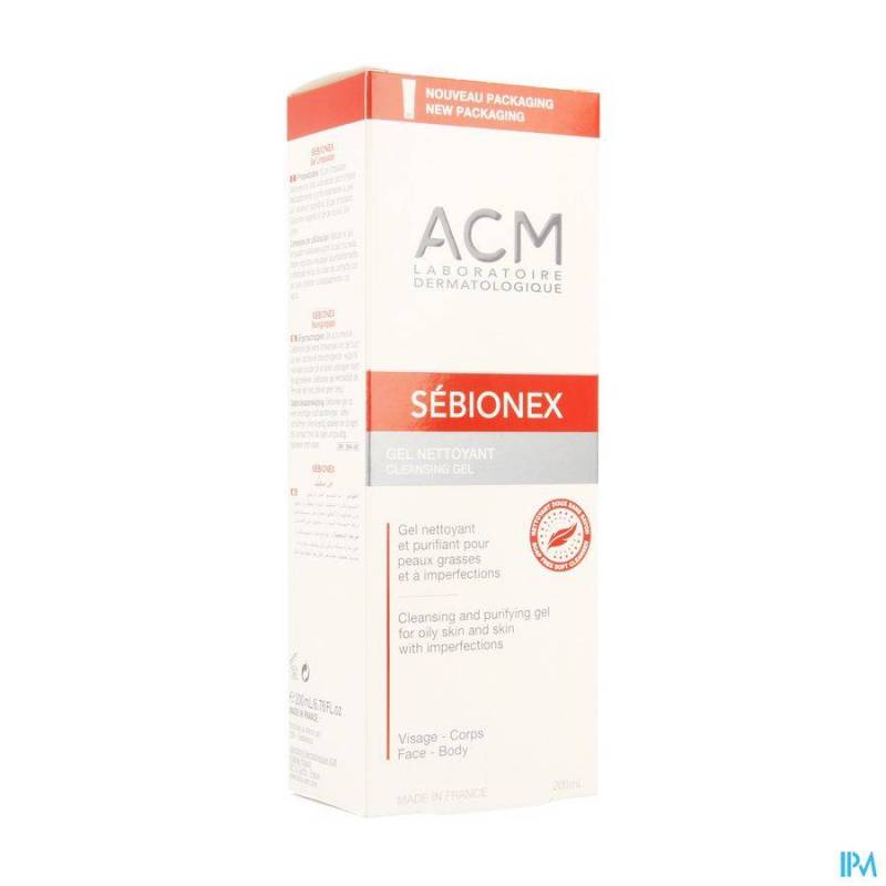 Sebionex Gel Moussant Fl 200ml