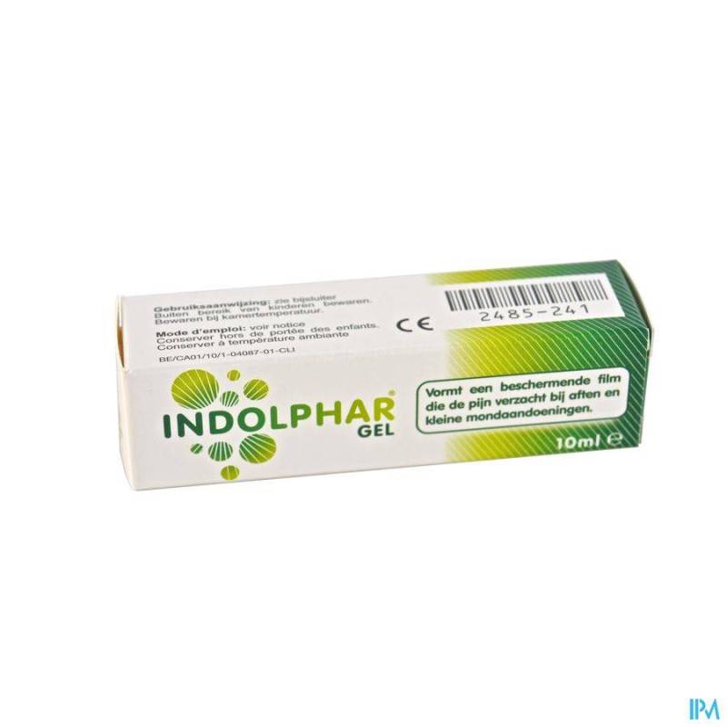 INDOLPHAR GEL TUBE 10ML