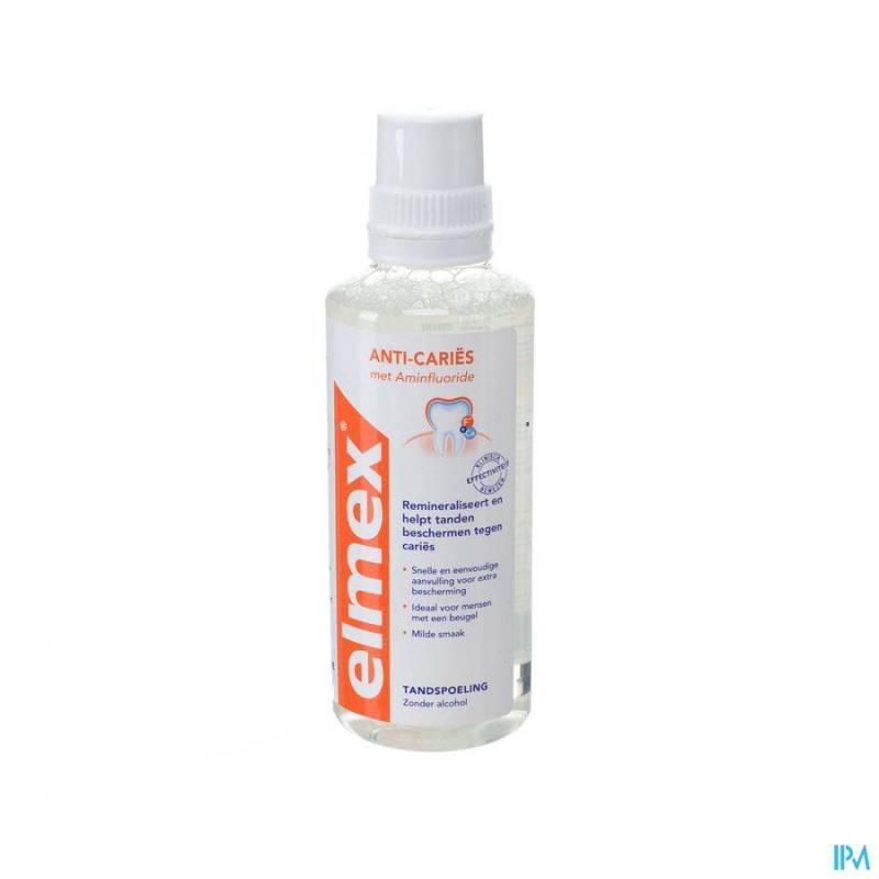 ELMEX EAU DENTAIRE ANTI CARIES NF 400ML