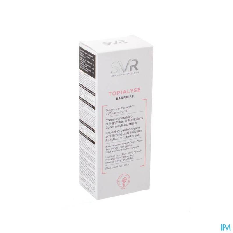 TOPIALYSE BARRIERE CREME TUBE 50ML
