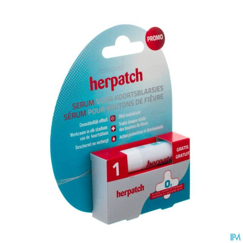 HERPATCH SERUM TUBE 5ML + PREVENT STICK 4,8G PROMO