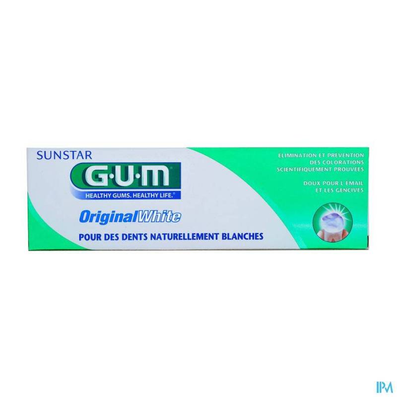 GUM DENTIFRICE ORIGINAL WHITE 75ML 1745