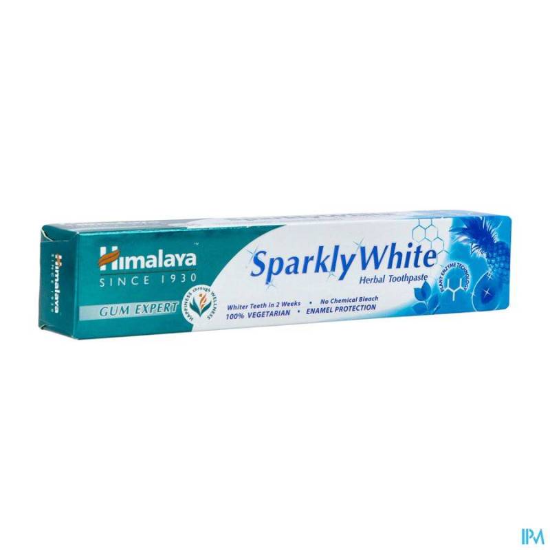 HIMALAYA SPARKLY WHITE DENTIFRICE HERBES 75ML