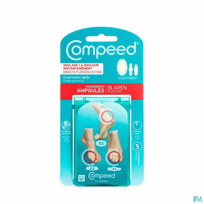 COMPEED PANSEMENT AMPOULES MIXPACK 5