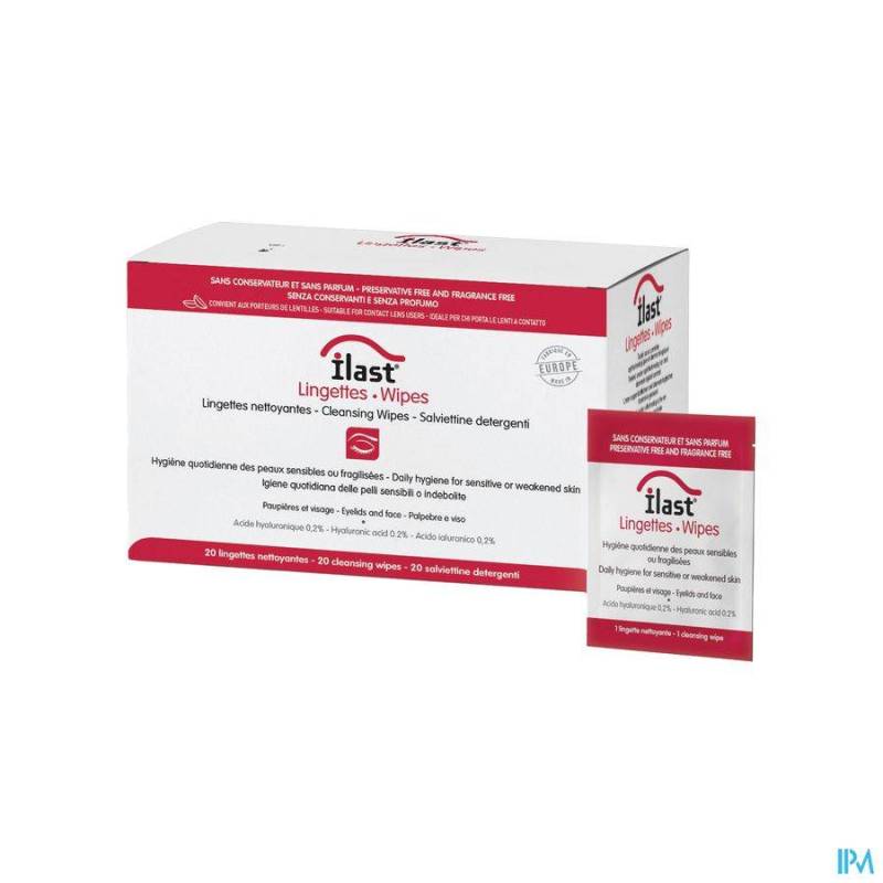 ILAST LINGUETTES NETTOY. STERILE 20