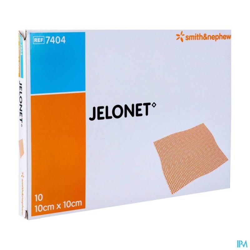 Jelonet 10cm x 10cm 10 Stuks