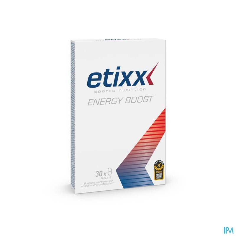 Etixx Energy Booster Guarana Tabl 30