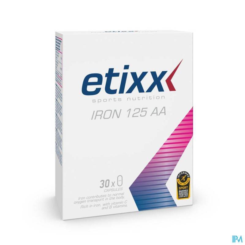 Etixx Iron Aa Chelaat 125 + Chlorophyl Tabl 30