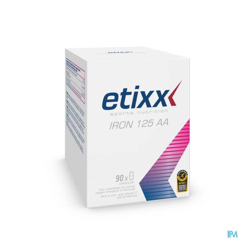 Etixx Iron Aa Chelaat 125 + Chlorophyl Tabl 90