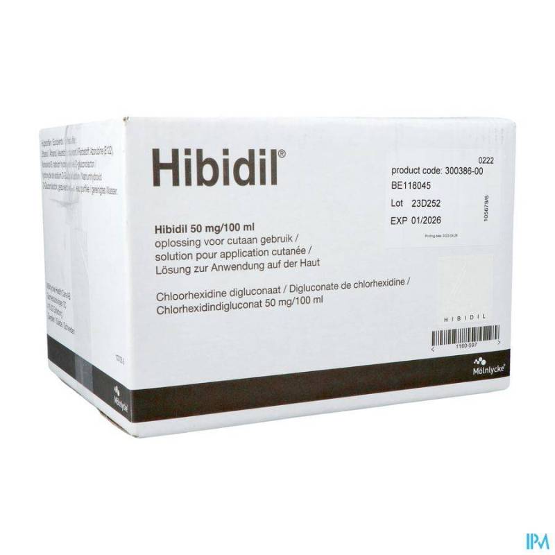 HIBIDIL SOL 120X50ML UD BOTTELPACK