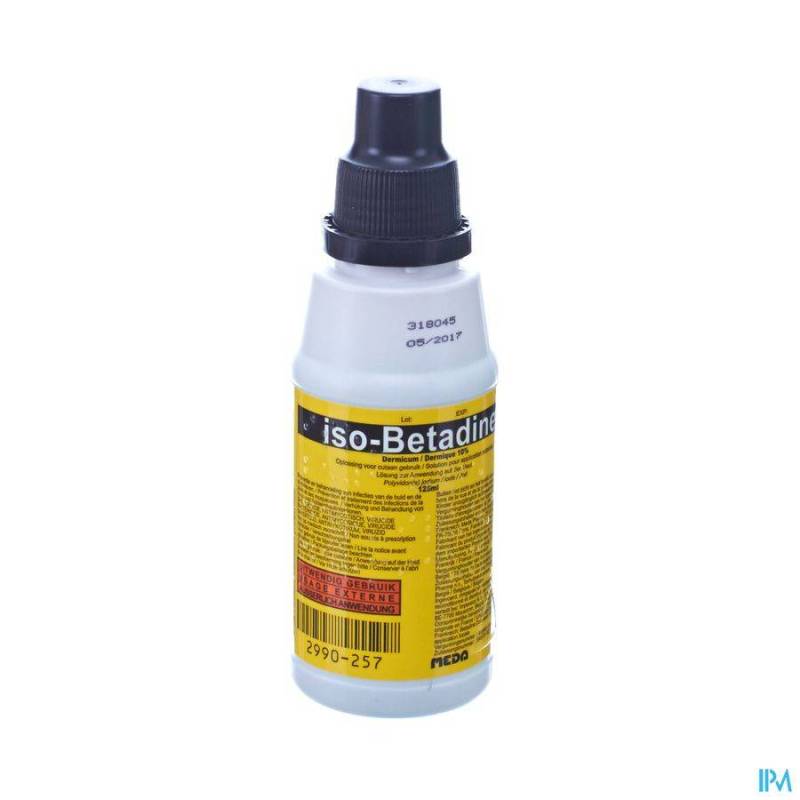Iso Betadine Impexeco Derm 10% 125ml Pip