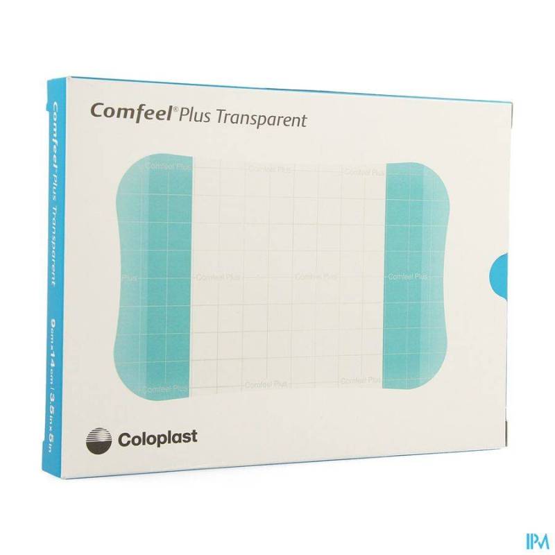 Comfeel Plus Platen Transparant 9x14cm 10 33536