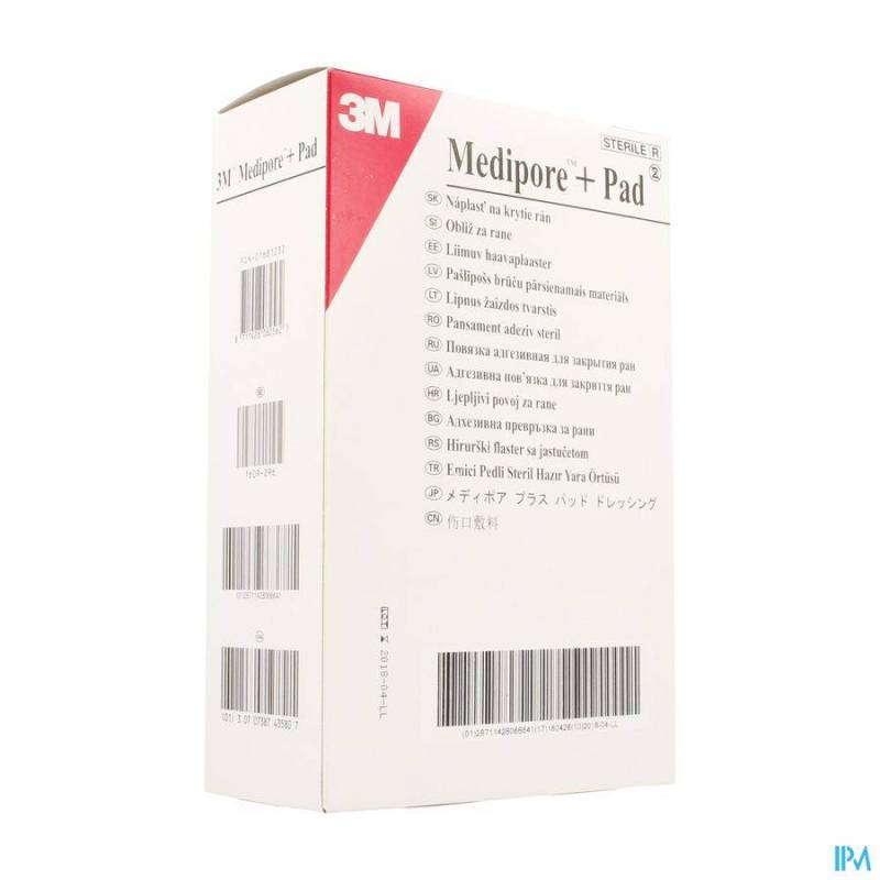 Medipore + Pad 3m 10x15,0cm 25 3569e