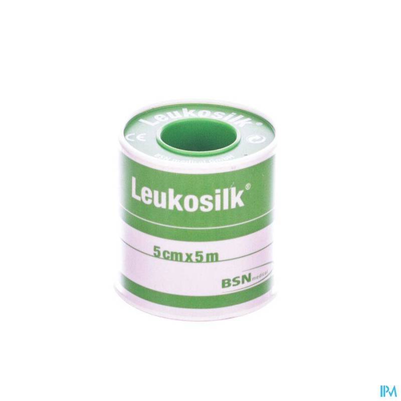 LEUKOSILK FOURREAU SPARADRAP 5,00CMX5M 1 0102400