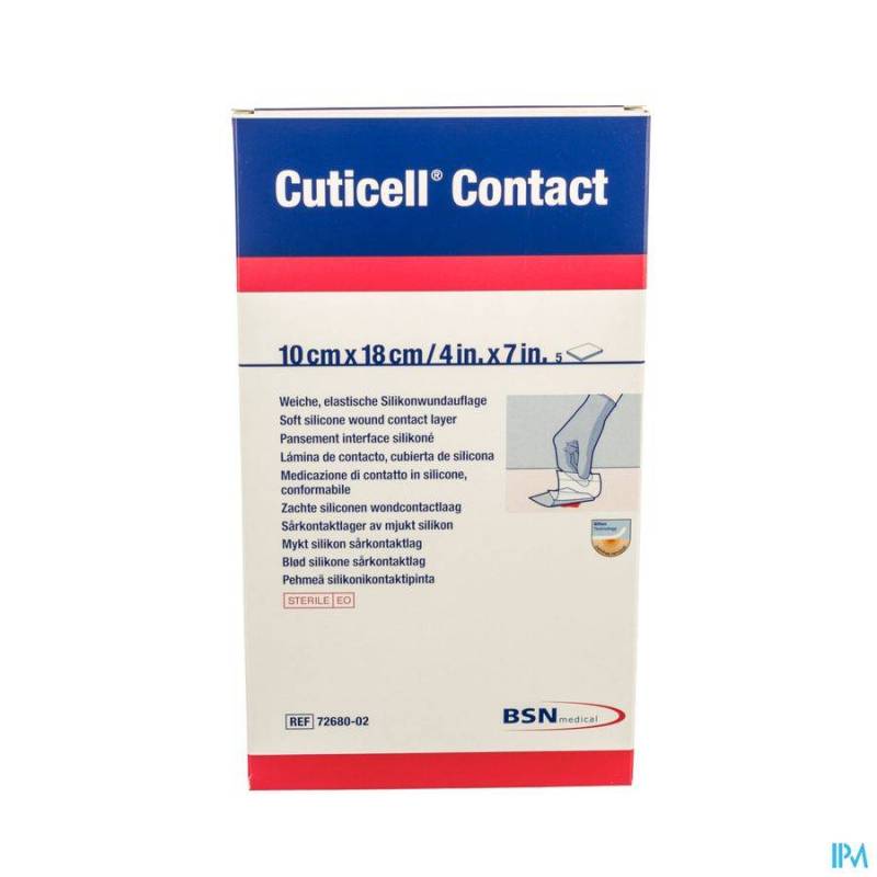 CUTICELL CONTACT 10,0X18,0CM 5 7268002