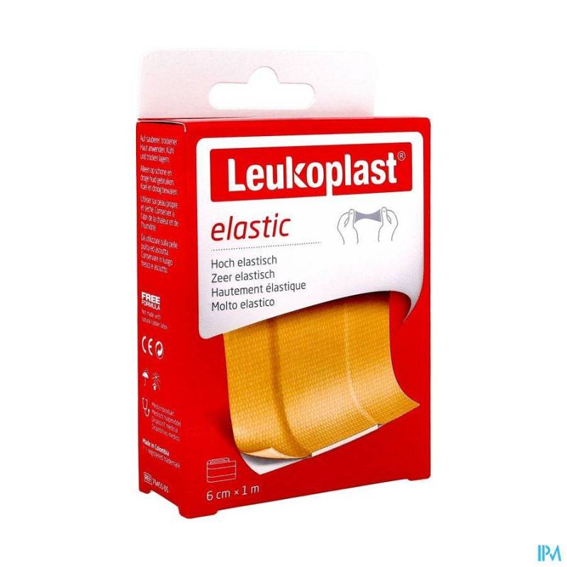 LEUKOPLAST ELASTIC 6CMX1M 1 7321901