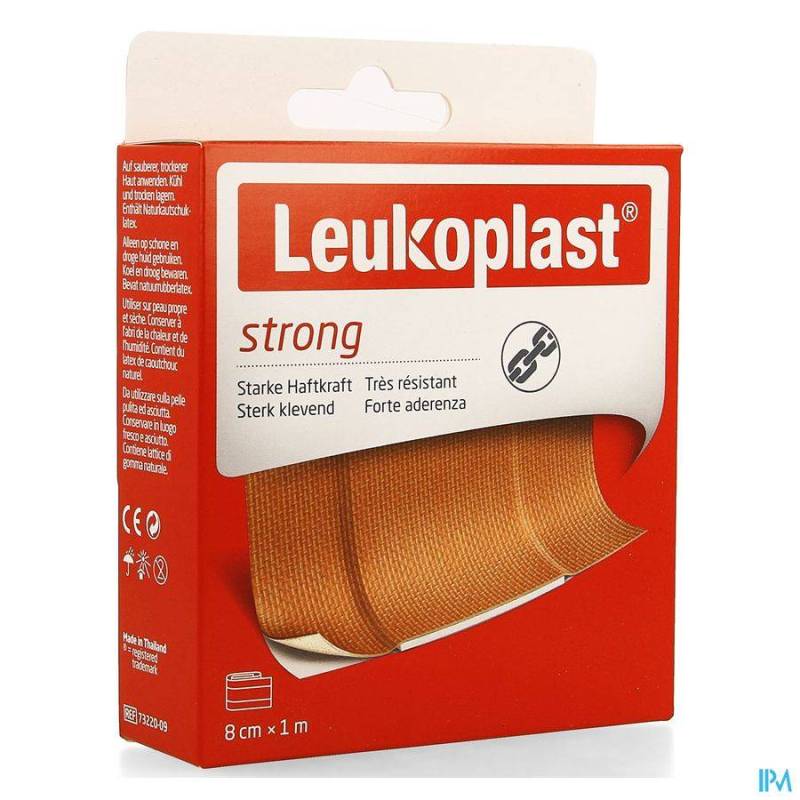 LEUKOPLAST STRONG 8CMX1M 1 7322009