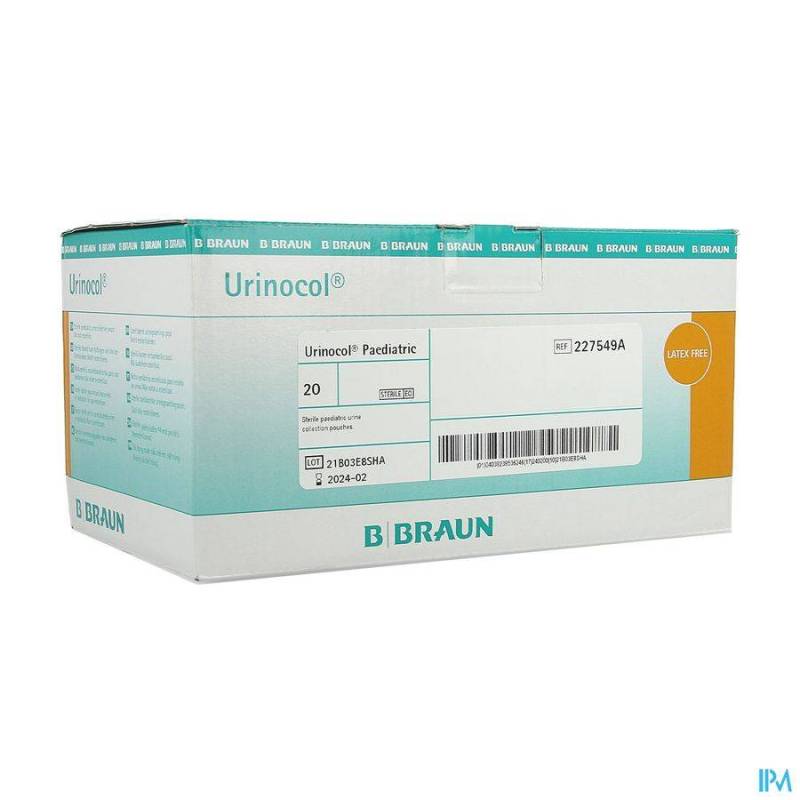 URINOCOL POCHES GARCONS -ECOULEMENT 20 227549S