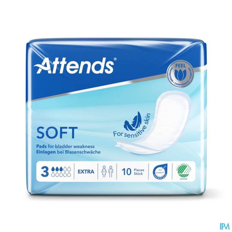 Attends Soft 3 Extra Inleg Anatom. 1x10