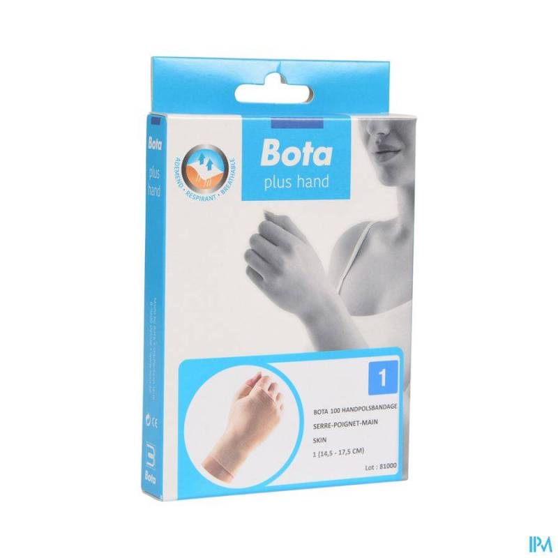 BOTA SERRE-POIGNET-MAIN+POUCE 100 SKIN N1