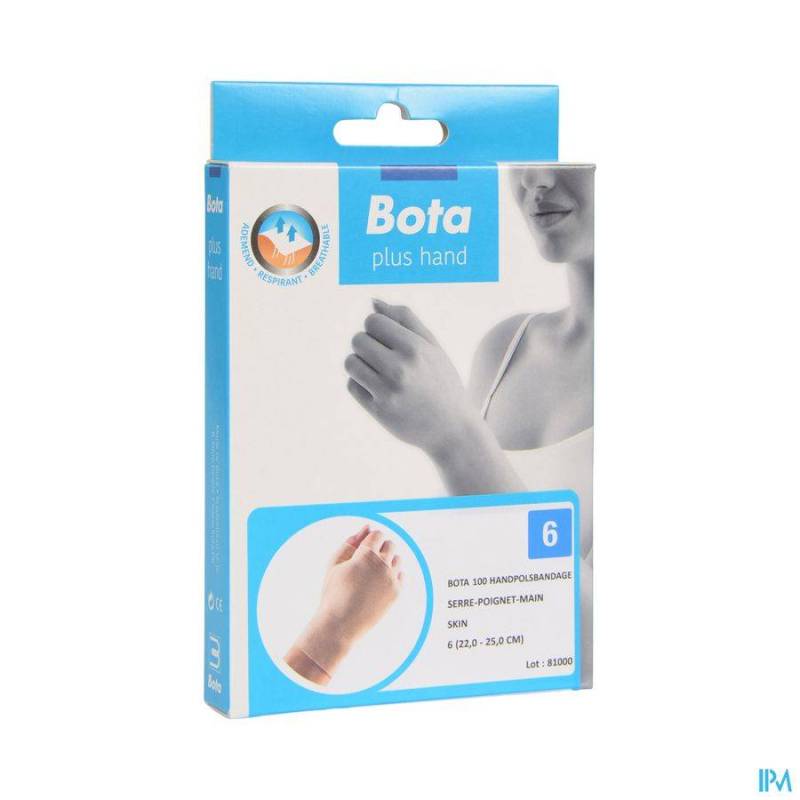 BOTA SERRE-POIGNET-MAIN+POUCE 100 SKIN N6