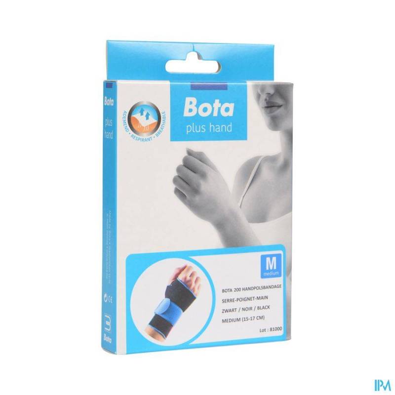 BOTA SERRE-POIGNET-MAIN 200 BLACK M