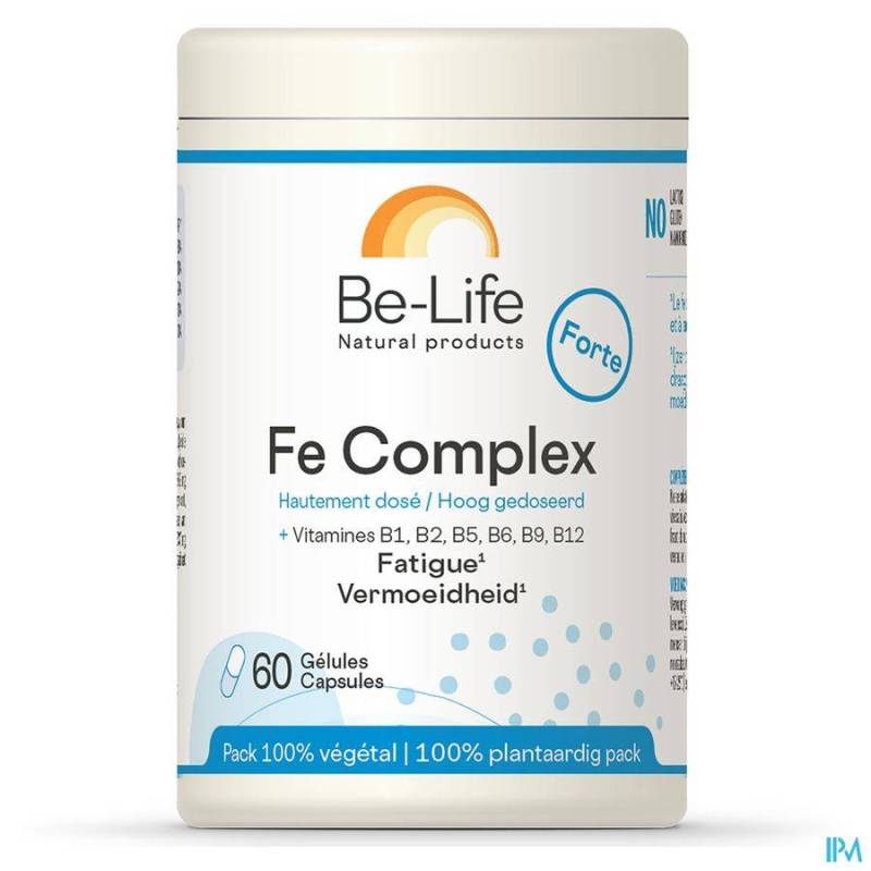 FE COMPLEX MINERALS BE LIFE NF GEL 60